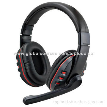 Headphones with 20 to 20,000Hz Frequency Response and 40mm Drive Unit